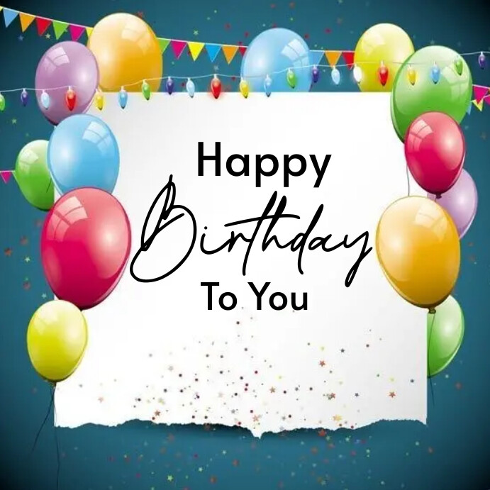 Happy Birthday Templates Online Greeting Card PosterMyWall