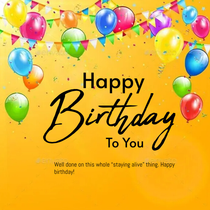 Happy Birthday Templates Online Greeting Card PosterMyWall