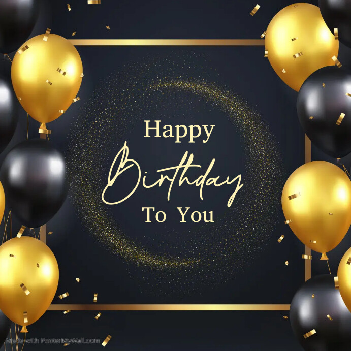 Modello Happy Birthday Templates Online Greeting Card PosterMyWall modello-happy-birthday-templates-online-greeting-card-postermywall