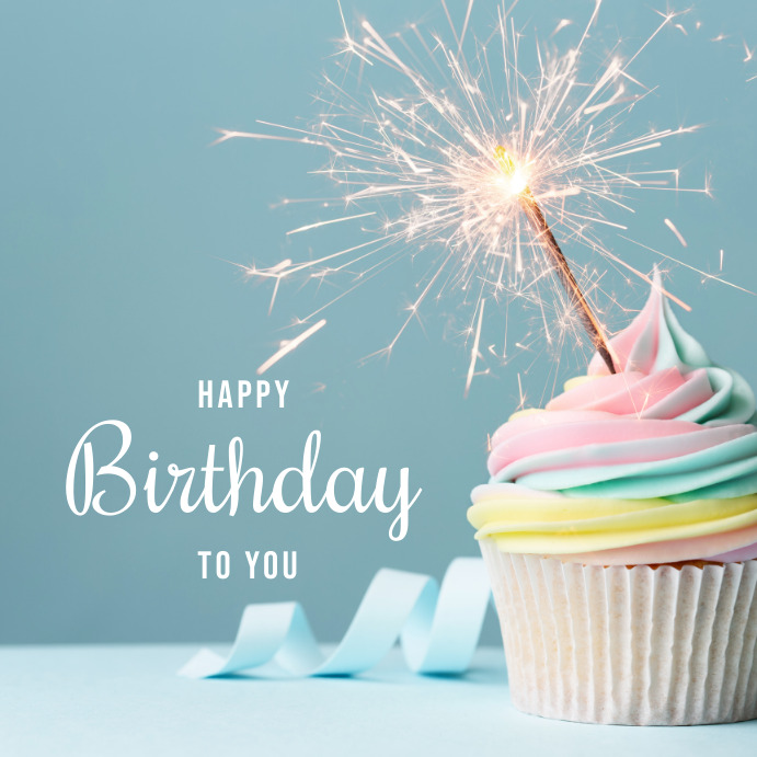 happy birthday to you! Wpis na Instagrama template