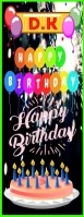 Happy Birthday To you Beautiful Template Halv side Letter