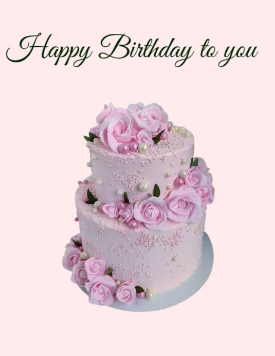 happy birthday to you cake hd Images High Quality... Joyeux Anniversaire à Vous Brochure de Modèle de Décoration de Gâteau ...