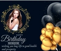 Happy birthday to you 中矩形广告 template