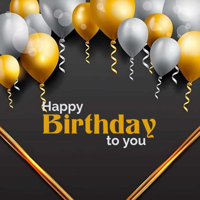 Copy of Happy birthday to you | PosterMyWall