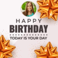 Happy Birthday TWITTER DESIGN Template | PosterMyWall