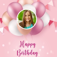 Happy Birthday TWITTER DESIGN Template | PosterMyWall