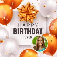 Happy Birthday TWITTER DESIGN Template | PosterMyWall