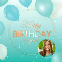 Happy Birthday TWITTER DESIGN Template | PosterMyWall