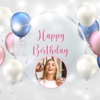 Happy Birthday TWITTER DESIGN Template | PosterMyWall