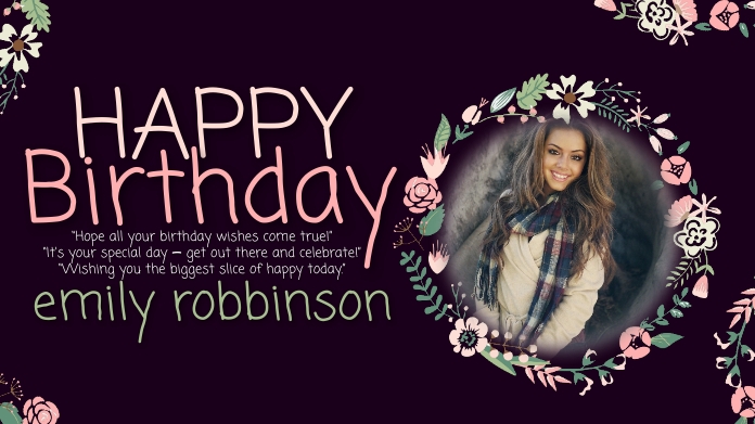 HAPPY BIRTHDAY TWITTER POST TEMPLATE | PosterMyWall