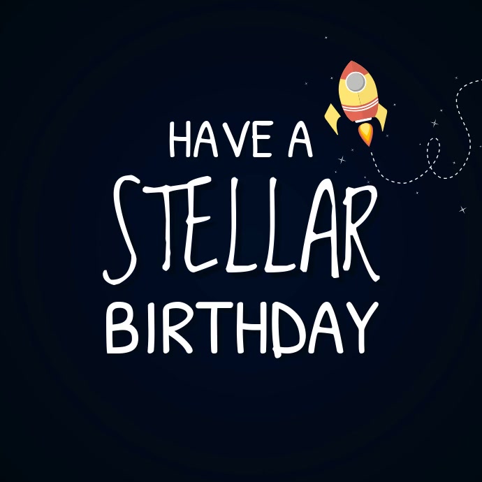 Modello Di Auguri Di Buon Compleanno Video Postermywall