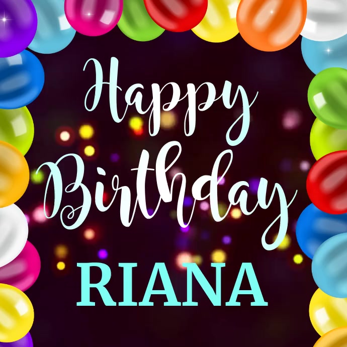 HAPPY BIRTHDAY VIDEO TEMPLATE PosterMyWall