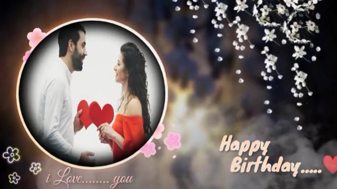 Happy Birthday Wishes Animation Template Postermywall Happy Birthday Wishes Animation Template Postermywall