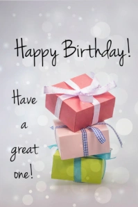 Happy Birthday Wishes Grafik Tumblr template