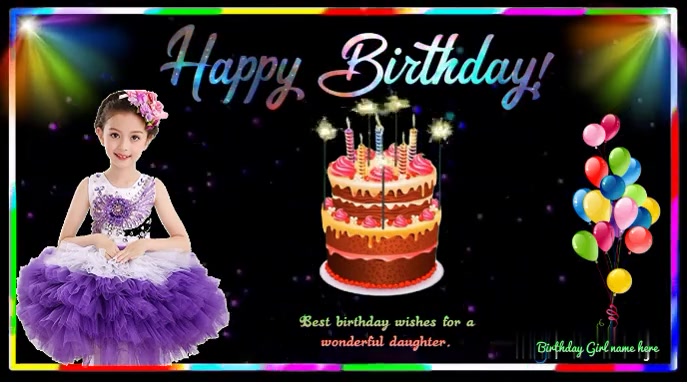 Happy Birthday Wishes Gif With Sound Template Postermywall Happy Birthday Wishes Gif With Sound Template Postermywall