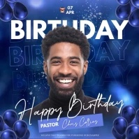 happy birthday wishes images design Template Instagram-opslag