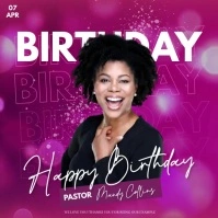 happy birthday wishes images design Template Instagram-opslag