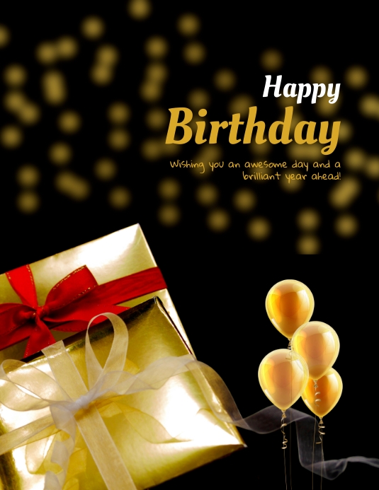 Happy Birthday Wishes Poster Template PosterMyWall happy-birthday-wishes-poster-template-postermywall