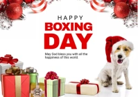 Happy Boxing Day Banner Template Ikhadi leposi