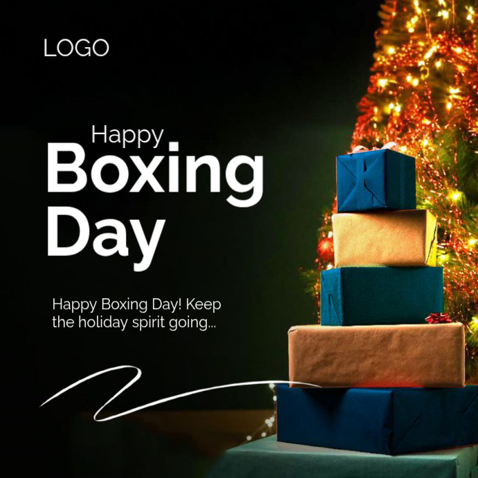 Boxing Day Celebration Template | PosterMyWall