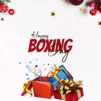 Happy Boxing Day Message Instagram template