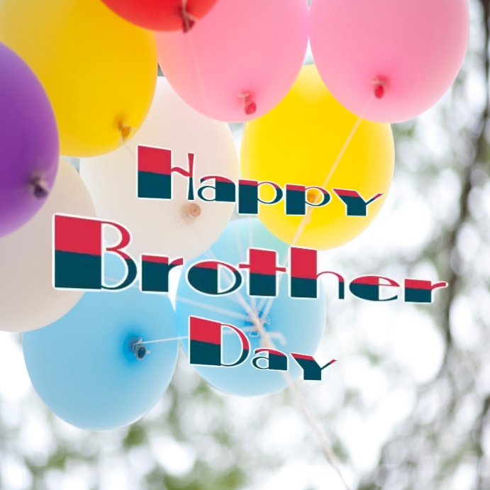 Happy Brother Day Instagram post Template | PosterMyWall