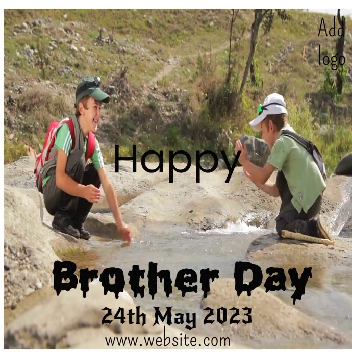 Happy brother day instagram post Template | PosterMyWall