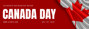 Vermelho Canada Day Celebration E-mail-overskrift Template