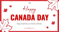 Happy Canada Day Presentasi (16:9) template