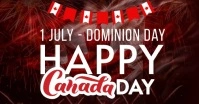 HAPPY CANADA DAY FACEBOOK SHARED IMAGE DESIGN template