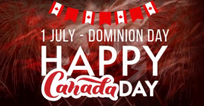 HAPPY CANADA DAY FACEBOOK SHARED IMAGE DESIGN template