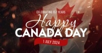 HAPPY CANADA DAY FACEBOOK SHARED IMAGE DESIGN template