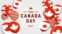 happy canada day thumbnail template