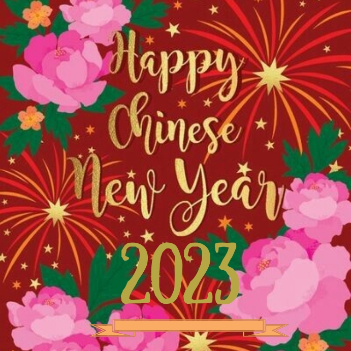 Happy chainess new year instagaram post Template | PosterMyWall