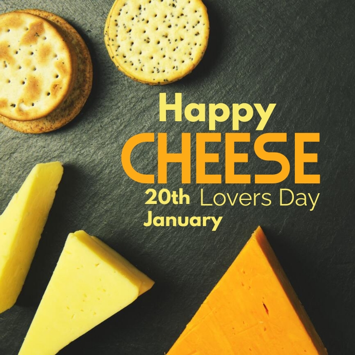 Happy Cheese Ripoff Happy Cheese Lovers Day Template | PosterMyWall