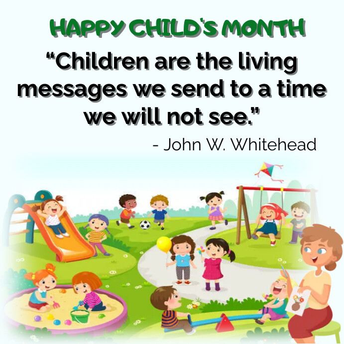 Copy of Happy Child's Month | PosterMyWall