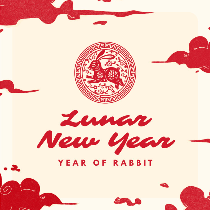 Happy Chinese Lunar New Year 2023 Pos Instagram template