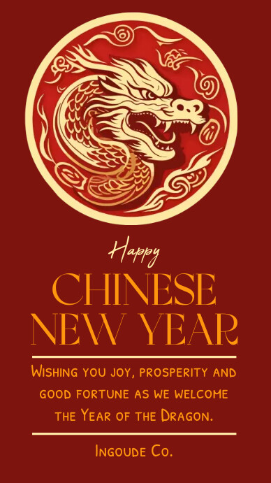 happy chinese new year,happy lunar new year Instagram Story template