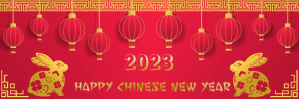 Happy Chinese new year 2023 E-poskop template