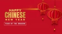Happy Chinese New Year Post di Twitter template
