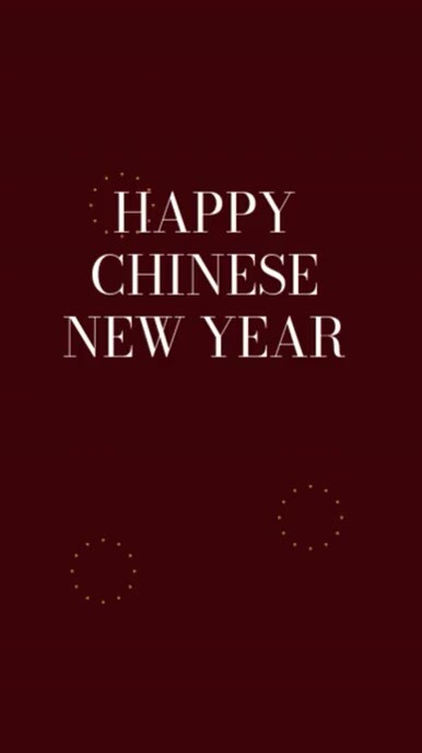 HAPPY CHINESE NEW YEAR Tiktok-video template