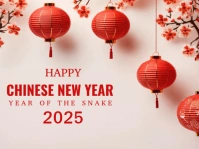 Happy Chinese New Year Presentasi template
