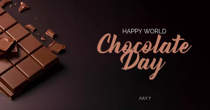 Copy of Happy Chocolate Day Banner template | PosterMyWall