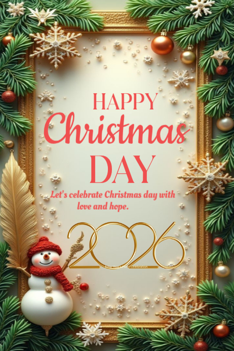 Christmas Day For 2026