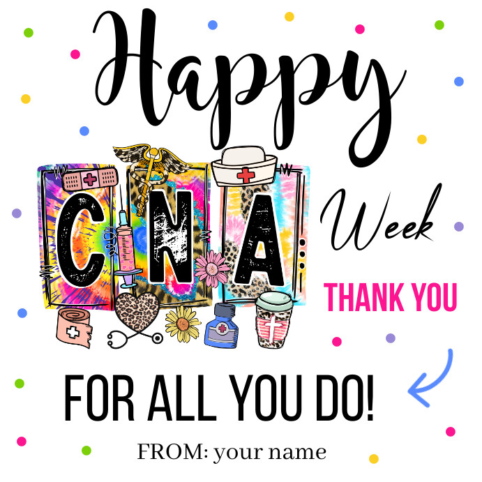 happy-cna-week-gift-tag-printable-cna-week-g-template-postermywall for Free Printable Cna Certificate Template Happy CNA Week Gift Tag, Printable CNA Week G Template | PosterMyWall for Free Printable Cna Certificate Template