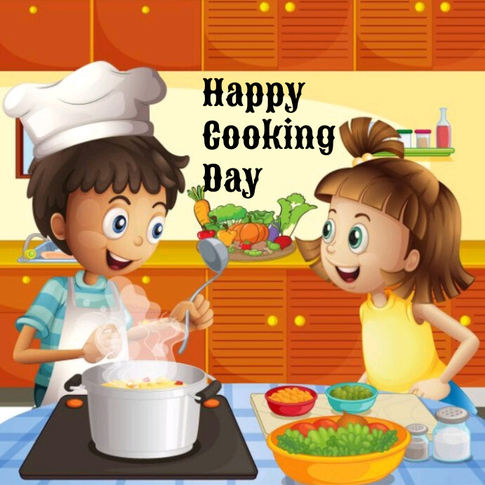 Happy cooking day Instagram post Template | PosterMyWall