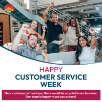 customer service week flyers Template | PosterMyWall