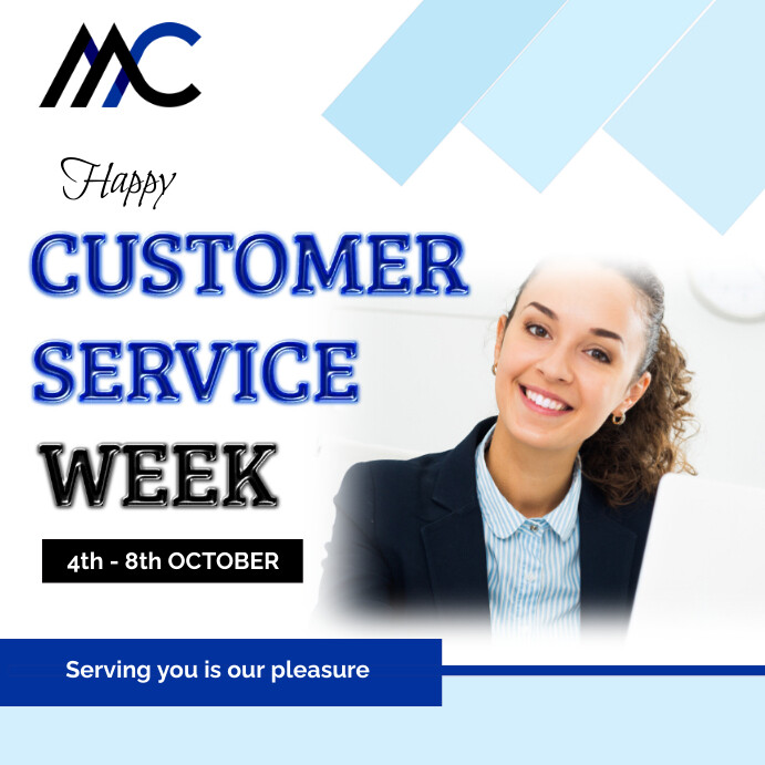 HAPPY CUSTOMER WEEK FLYER Template | PosterMyWall