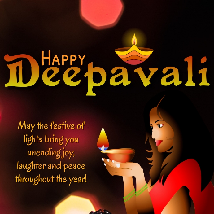 Deepavali Message. Image Happy Deepavali Template | PosterMyWall