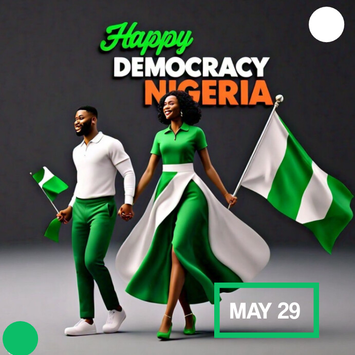 Copy of Happy democracy day design | PosterMyWall